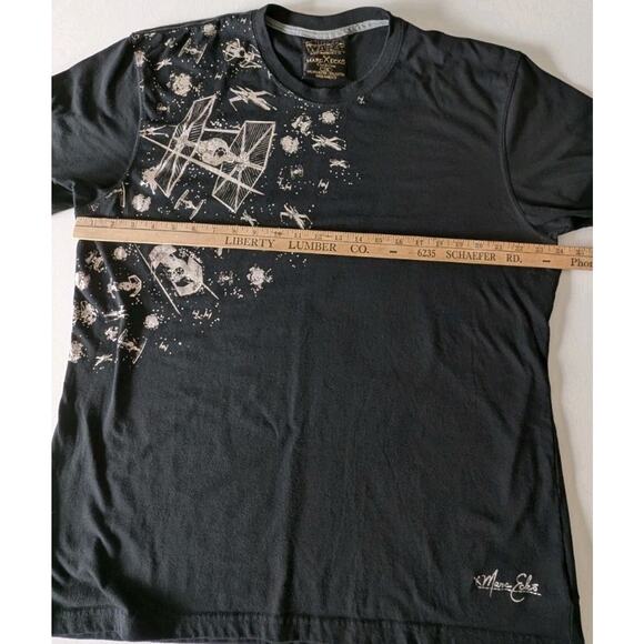 Marc Ecko Star Wars T-shirt Collaboration Men's XXL Tie Fighter - Picture 8 of 9